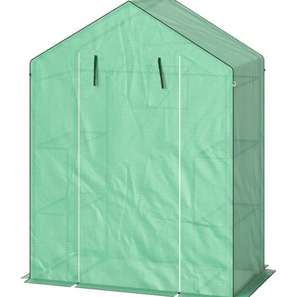 Drivhus^Drivhus, 143x74x190 cm, Grøn
