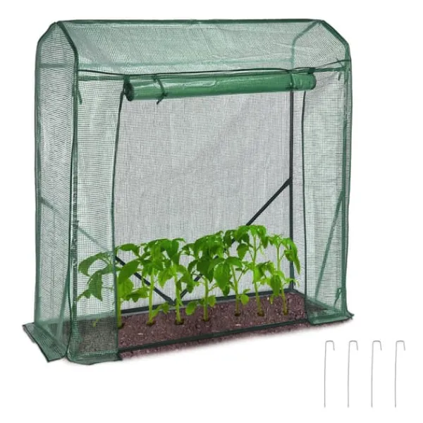 Hot Drivhus, 154x152x50 cm, Grøn Drivhus