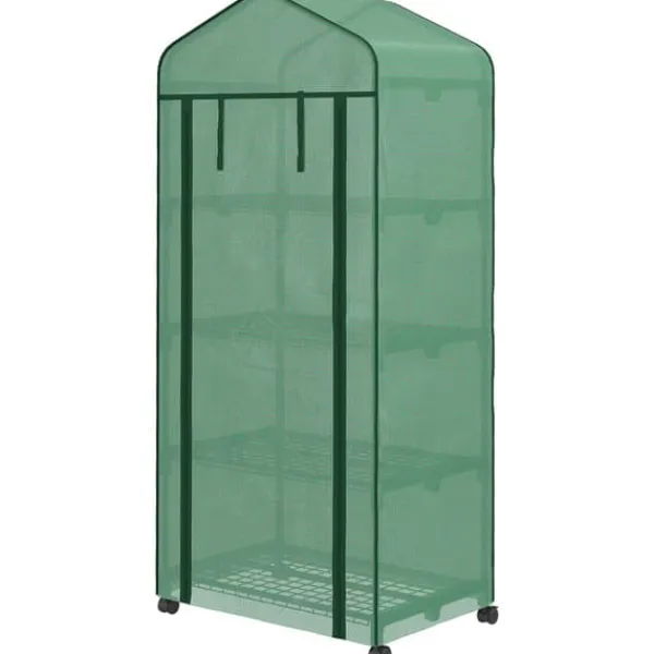 Clearance Drivhus, 69x50x165 cm, Grøn Drivhus