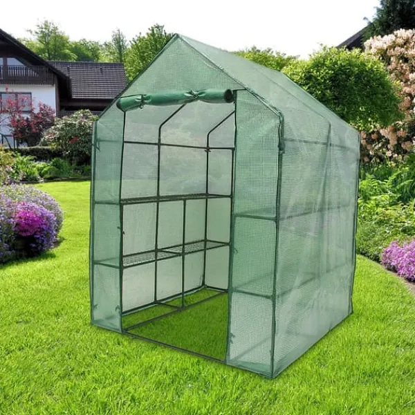 Clearance Drivhus, 195x140x140 cm, Grøn Drivhus
