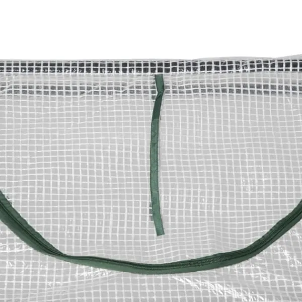 Drivhus, 120x60x60 cm, Hvid Drivhus