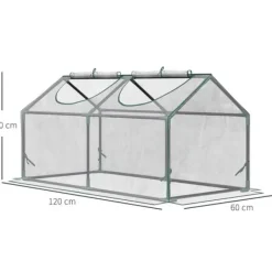 Drivhus^Drivhus, 120x60x60 cm, Transparent