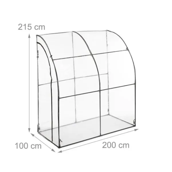 Drivhus^Drivhus, 215x200x100 cm, Transparent