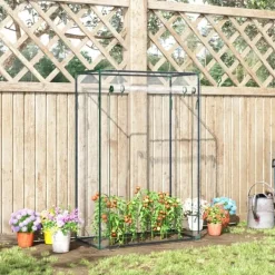 Clearance Drivhus, 100x50x150 cm, Transparent Drivhus