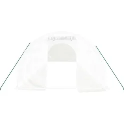 Drivhus^Drivhuse - Living drivhus med stålstel 30 m² 10x3x2 m hvid