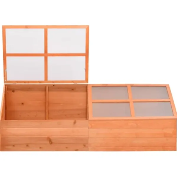 Drivhuse - Living minidrivhus 180x57x62 cm træ Drivhus