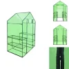 Drivhus^Drivhuse - Living walk-in-drivhus med 4 hylder