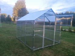 Outlet Drivhuse KLASIKA BERNARD 2,35x4 m med 6mm polycarbonat Drivhus
