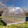 Clearance Drivhuse KLASIKA TUBE 3x6m (18m2) med fundament og 6mm polycarbonatbelægning Drivhus