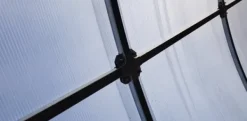 Clearance Drivhuse KLASIKA TUBE 3x6m (18m2) med fundament og 6mm polycarbonatbelægning Drivhus