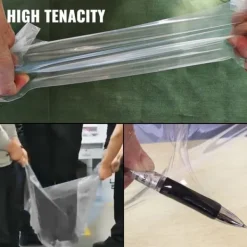 Drivhus^Drivhusfilm, 8x25 fod polyethylen til drivhus. Holdbar plast til optimal vækst!
