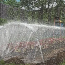 Outlet Drivhusfolie 6x10 m, vandtæt med UV-beskyttelse, ekstra tyk, transparent Drivhus