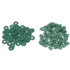 Drivhus-twist-clips - 100 STK Plastic Shading-fikseringsclips til drivhusisolering Drivhus