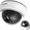 Falske Overvågningskameraer^Dummy-kamera dome LED IR Large – realistisk legetøjskamera med blinkende rød LED, væg- og loftmontering