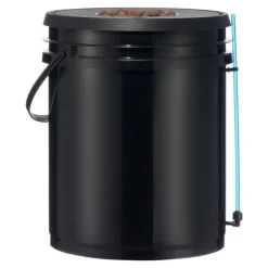Kit Til Plante- & Urtedyrkning^DWC Hydroponics Vækstsystem, Deep Water Culture, 4 Spande med Luftpumpe, Effektiv Vanding, Hurtig Vækst