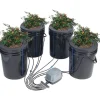 Kit Til Plante- & Urtedyrkning^DWC Hydroponics Vækstsystem, Dybvandskultur med Top Drip, 4 Spande, Effektiv Vækst, Hydroponisk Havearbejde