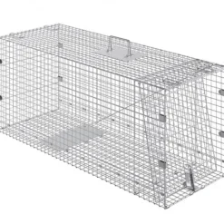 Outlet Dyrefælde, 106,7x40,6x45,7 cm, Human, Galvaniseret jern Skadedyrsfælder