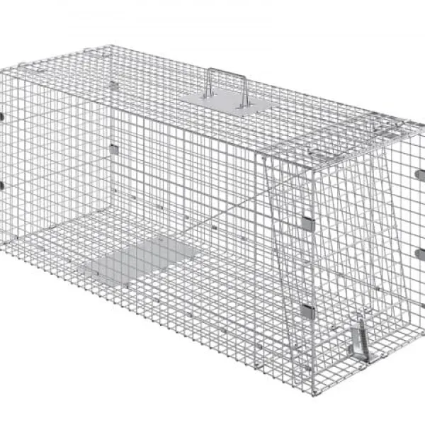 Outlet Dyrefælde, 106,7x40,6x45,7 cm, Human, Galvaniseret jern Skadedyrsfælder