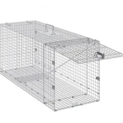 Outlet Dyrefælde, 106,7x40,6x45,7 cm, Human, Galvaniseret jern Skadedyrsfælder