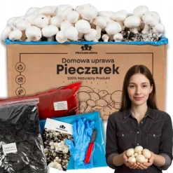 Outlet Dyrkningssæt til svampemycelium, 8 kg, instruktioner til hjemmedyrkning + gratis gave Kit Til Plante- & Urtedyrkning