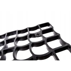 Outlet ECO haveespalier, parkering, indkørsel, 50x50x3cm, 10 stk. GEOKRATA, sort Havedekorationer