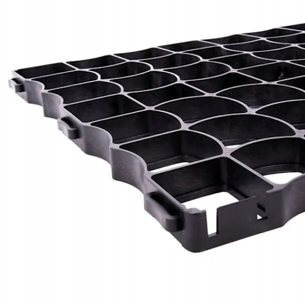 Outlet ECO haveespalier, parkering, indkørsel, 50x50x3cm, 10 stk. GEOKRATA, sort Havedekorationer