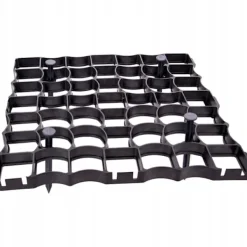 Outlet ECO haveespalier, parkering, indkørsel, 50x50x3cm, 10 stk. GEOKRATA, sort Havedekorationer