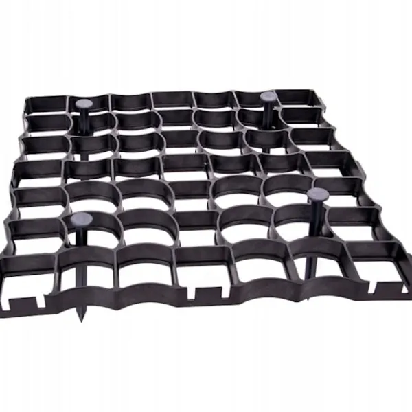 Outlet ECO haveespalier, parkering, indkørsel, 50x50x3cm, 10 stk. GEOKRATA, sort Havedekorationer