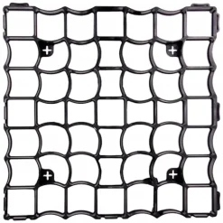 Outlet ECO haveespalier, parkering, indkørsel, 50x50x3cm, 10 stk. GEOKRATA, sort Havedekorationer