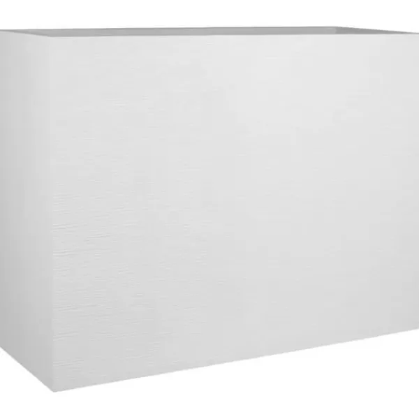 Krukker & Plantebeholdere^EDA Muret Loft Grafit Blomsterkasse - 46 L - 78,5 x 29,5 x 60 cm - Hvidkalket