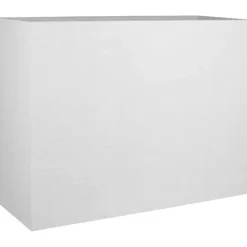 Discount EDA Muret Loft GRAPHIT blomsterkasse - 46 L - 78,5 x 29,5 x 60 cm - Hvidkalket Krukker & Plantebeholdere