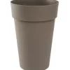 Krukker & Plantebeholdere^EDA Potte/Høj Vase TOSCANE - 67 L - Ø 46 x H 65 cm - Taupe