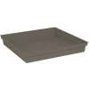 Krukker & Plantebeholdere^EDA Toscana fyrkantigt fat - 40 cm - Taupe