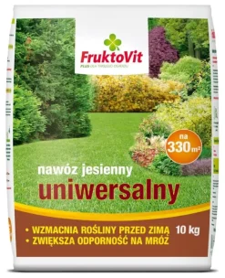 Gødningsmidler^Efterårs universalgødning Fruktovit PLUS til planter, græsplæner 10 kg