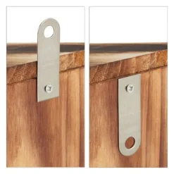 Discount Egern Foderbræt, Træ, 17.5x14x25 cm Til Fugle & Småvildt