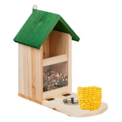 Til Fugle & Småvildt^Egernfoderbræt, 28x17x28,5 cm, Natur, Grøn