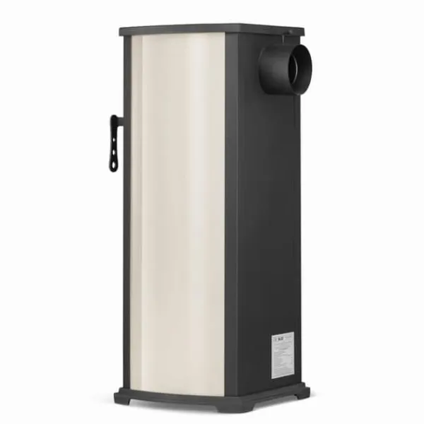 New EKONOMIK LUX Multifunktionel Træbrændeovn - 6,6 kW, Kogeplade, Rød/Beige/Antracit Brændeovne