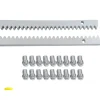 New Elektrisk Automatisk Skydedøråbner Kit, Stålmateriale, 1m Længde, 30mm Højde, 12mm Tykkelse, Dørmonteret Skure, Garager & Carports