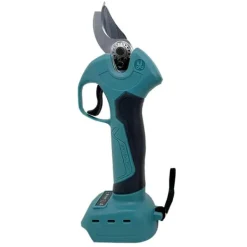 Outlet Elektrisk beskærersaks, børsteløs 1200W/30 mm, trådløs, kompatibel med Makita 18V-batterier, 2x batteri, gul/sort Haveværktøj