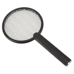 Fluesmækkere^Elektrisk Bug Swatter USB Opladning Rund Flue Killer til Courtyard Kitchen Sort