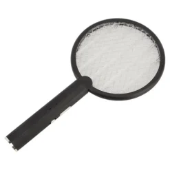 Fluesmækkere^Elektrisk Bug Swatter USB Opladning Rund Flue Killer til Courtyard Kitchen Sort