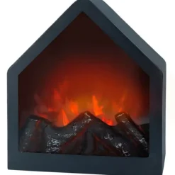 Hot Elektrisk dekorationspejs til væggen Ambients 20 x 23 x 14 cm (2 enheder) Pejse