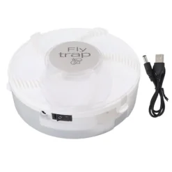 Fluesmækkere^Elektrisk fluefælde Automatisk USB-opladning Stille aftagelig fluefanger til restaurantkøkken