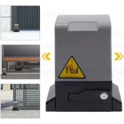 Online Elektrisk skydelågeåbner sæt, hvid, 220V, IP44, med fjernbetjening, 6 tandstænger Skure, Garager & Carports
