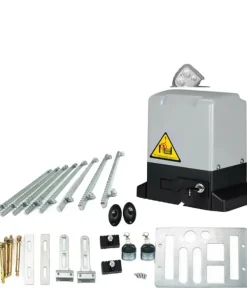 Outlet Elektrisk Skydeportåbner, 750W Motorstyrke, Op til 2000kg Kapacitet, Fjernbetjent Betjening Skure, Garager & Carports
