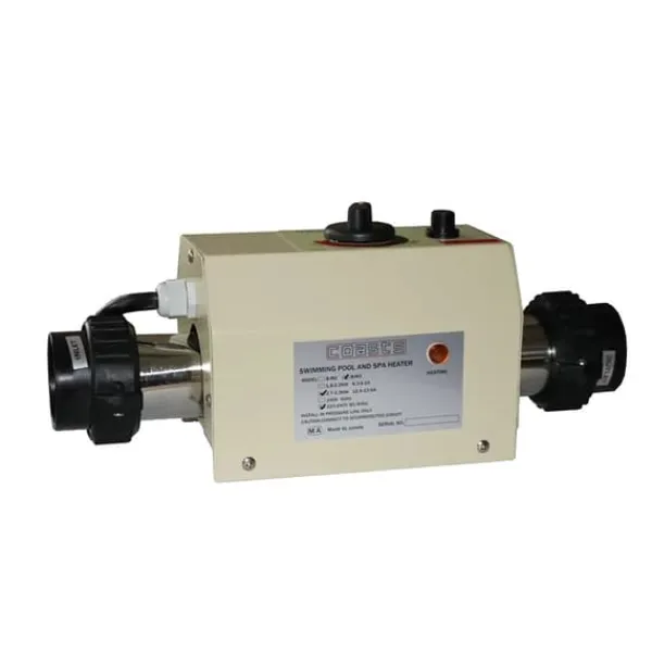 New Elektrisk Vandvarmer, Automatisk Temperaturkontrol, 3KW Effekt,220V metrisk system50 Pool- & Spatilbehør