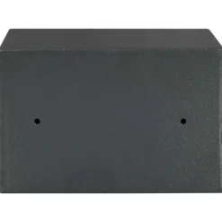 Pengeskabe^Elektronisk pengeskab i stål - Sikkerhed med lås | Farve: Mørkegrå | Størrelse: 20x31x20 cm