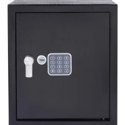 Pengeskabe^Elektroniskt kassaskåp - YALE - YSV/390/DB2 - Stort 40L - 39x35x36cm