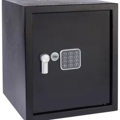 Pengeskabe^Elektroniskt kassaskåp - YALE - YSV/390/DB2 - Stort 40L - 39x35x36cm