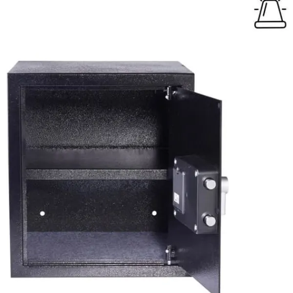 Outlet Elektroniskt larmskåp - YALE - YEC/390/DB2 - Stor 40L Pengeskabe